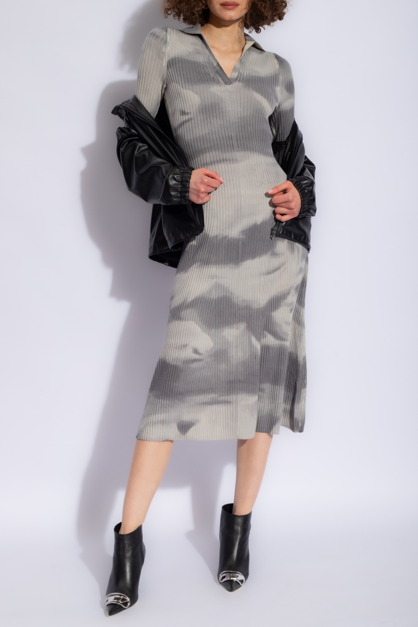 SALE！【DIESEL】レディース ドレス M-BRIDGE Grey 'M-BRIDGE' wool dress Diesel - Vitkac Estonia